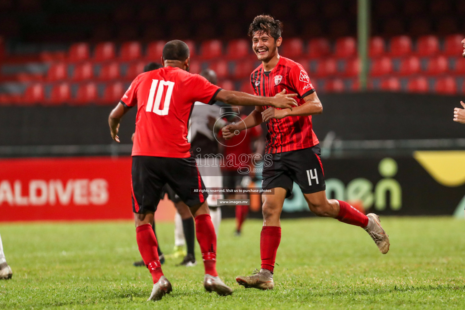 DA Grande SC vs TC in Dhiraagu Dhivehi Premier League 2019, in Male' Maldives on 04th August 2019. Photos: Ismail Thoriq / images.mv