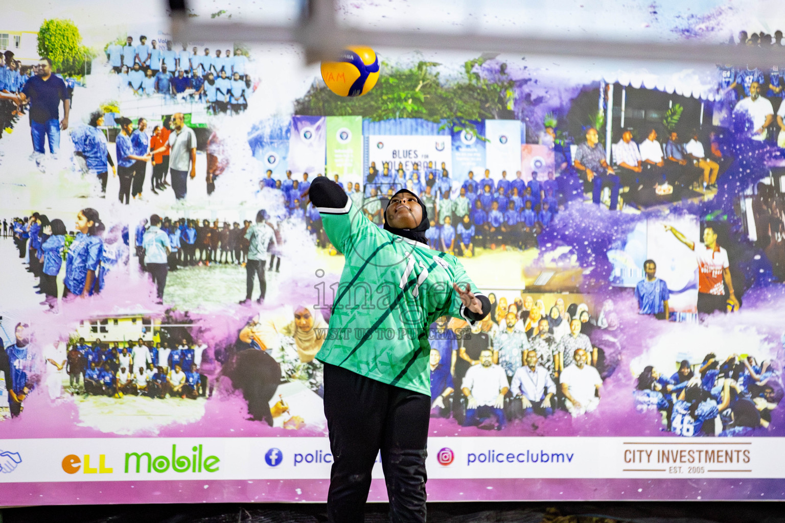 U19 Male and Atoll Girl's Finals in Day 9 of Interschool Volleyball Tournament 2024 was held in ABC Court at Male', Maldives on Saturday, 30th November 2024. Photos: Hassan Simah / images.mv