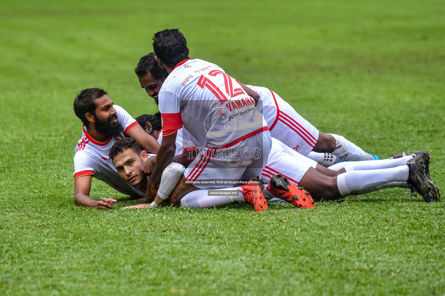 Buru Sports Club vs Club Teenage in Dhivehi Premier League Qualification 22 on 30th Aug 2022, held in National Football Stadium, Male', Maldives Photos: Nausham Waheed / Images.mv