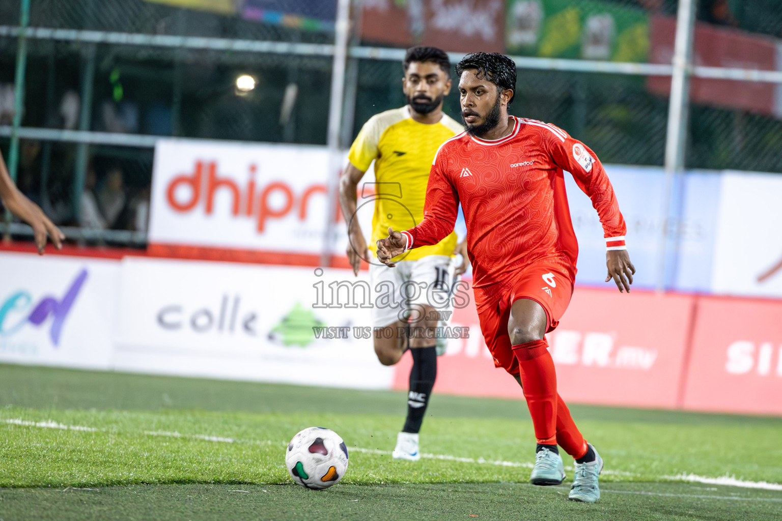 RRC vs Ooredoo Maldives in Club Maldives Cup 2024 held in Rehendi Futsal Ground, Hulhumale', Maldives on Saturday, 28th September 2024. Photos: Ismail Thoriq / images.mv