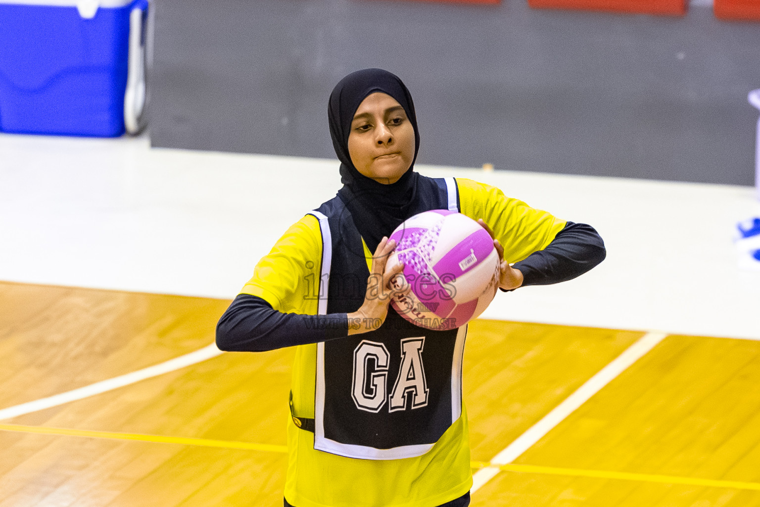 Day 8 of 24th Milo Netball Association Championship was held in Social Center at Male', Maldives on Monday, 8th September 2025. Photos: Mohamed Mahfooz Moosa / images.mv