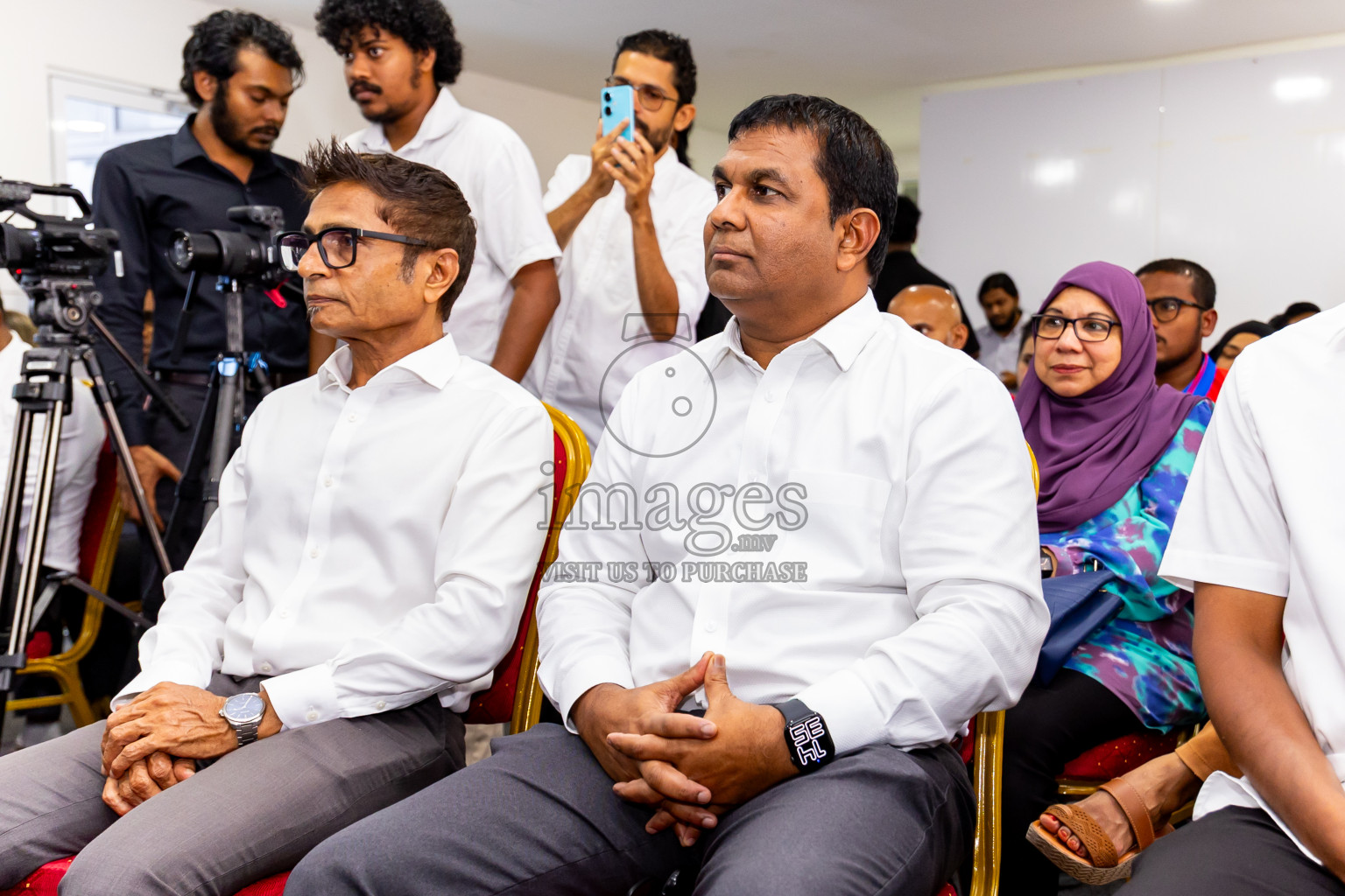 Logo Reveal and Launching Ceremony of the 7th Carrom World Cup 2025 was held in Boalhage, Male', Maldives on 1st September 2025. Photos: Nausham Waheed / images.mv