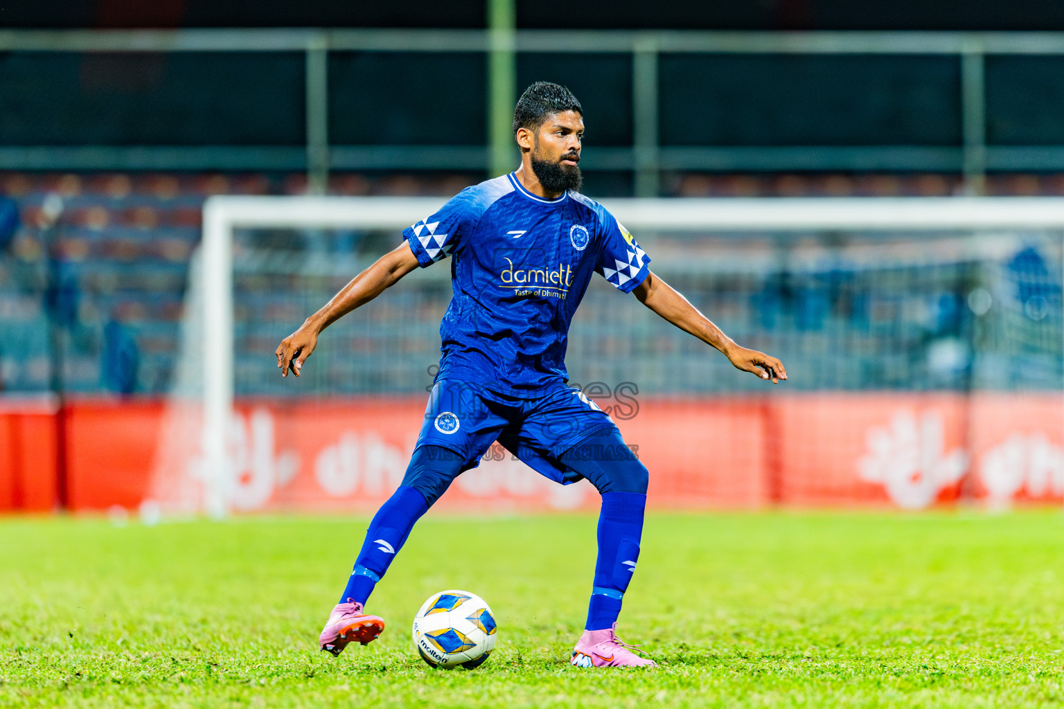 United Victory vs New Radiant Sports Club in Dhivehi Premier League 2025/26 held in National Football Stadium, Male', Maldives on Thursday, 25th September 2025. Photos: Areef Adam / Images.mv