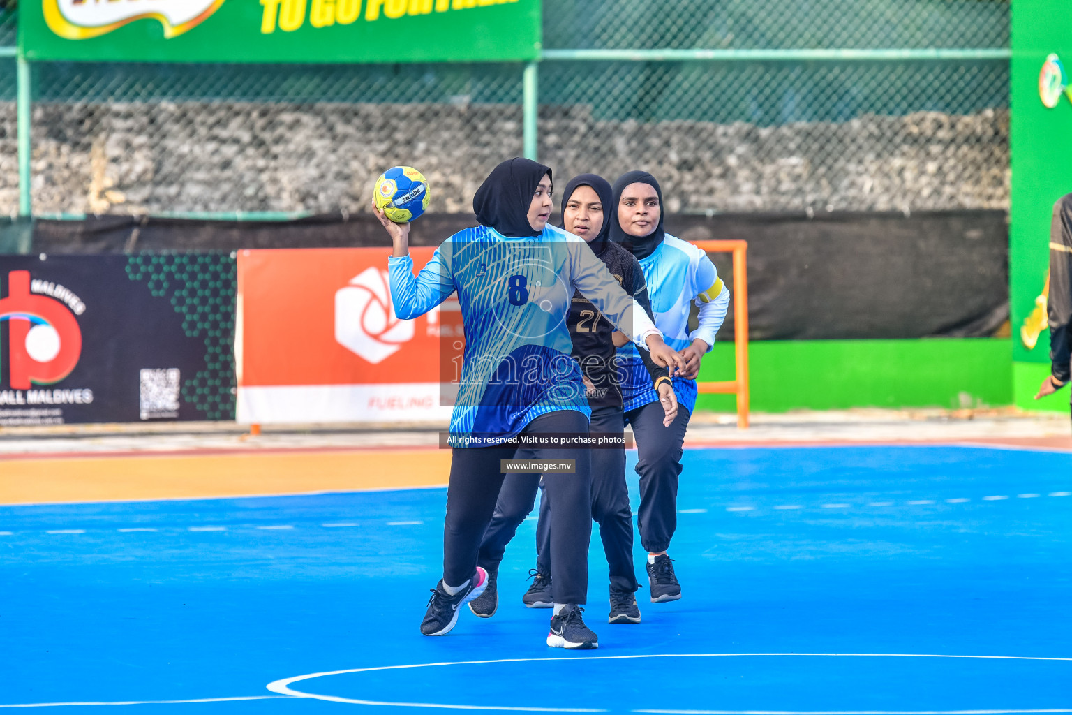 Day 9 of Milo 6th Inter Office Handball Tournament 2022 - Photos by Nausham Waheed