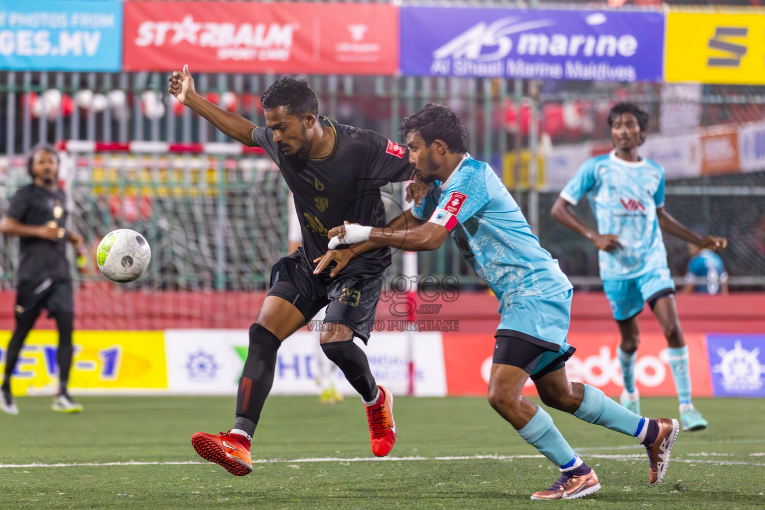 HA Utheemu HA Dhidhdhoo in Day 23 of Golden Futsal Challenge 2024 was held on Tuesday , 6th February 2024 in Hulhumale', Maldives
Photos: Ismail Thoriq / images.mv