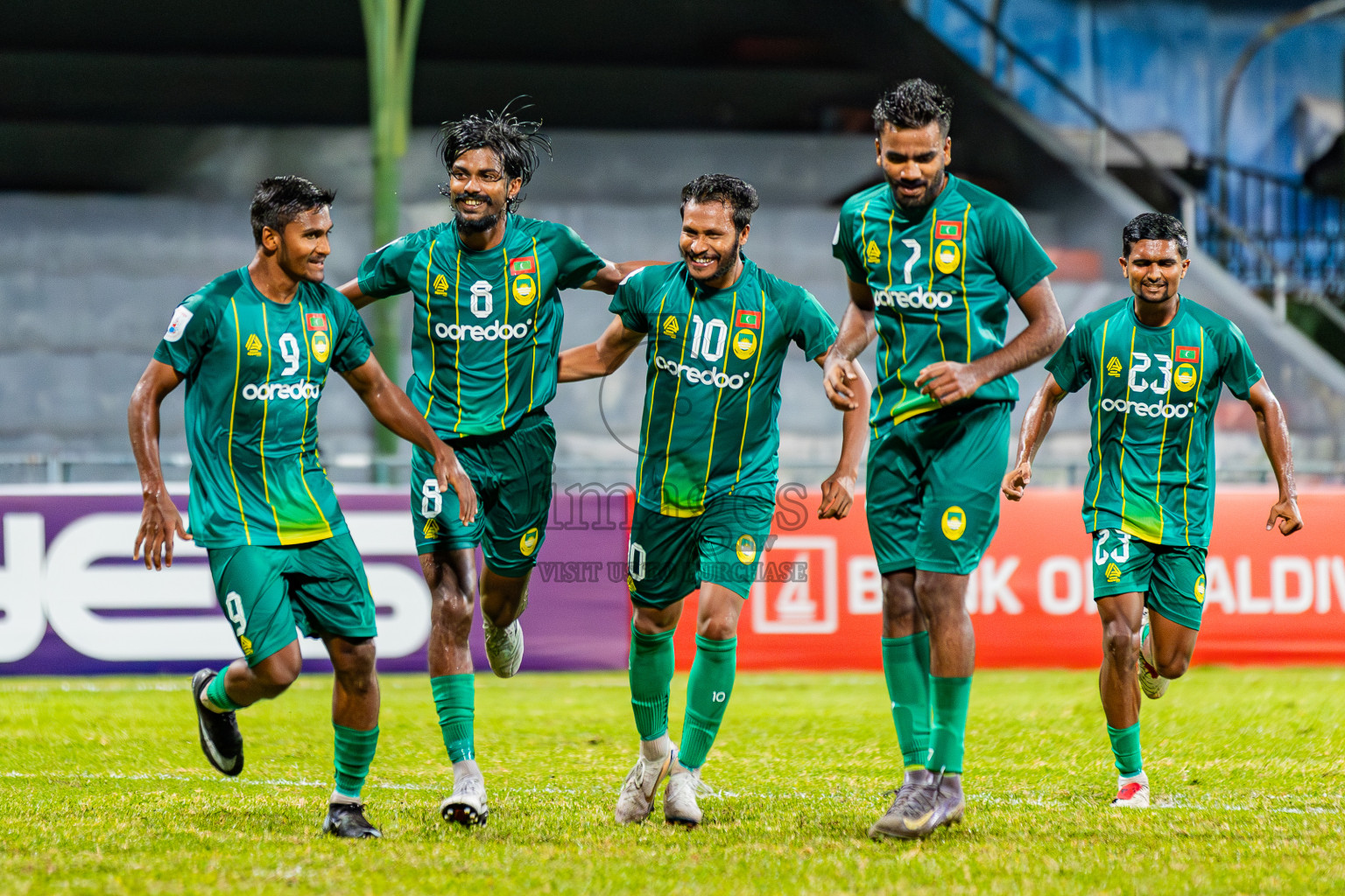 Maziya Sports And Recreation vs Buru Sports Club in Dhivehi Premier League 2025/26 held in National Football Stadium, Male', Maldives on Tuesday, 30th September 2025. Photos: Areef Adam / Images.mv