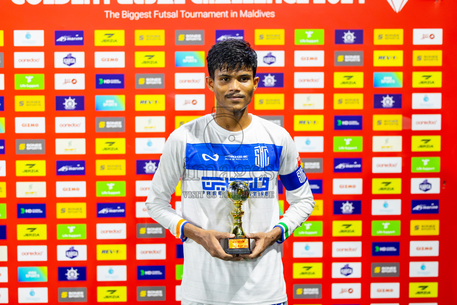 S Hithadhoo vs GDh Vaadhoo on Day 37 of Golden Futsal Challenge 2024 was held on Thursday, 22nd February 2024, in Hulhumale', Maldives
Photos: Mohamed Mahfooz Moosa/ images.mv