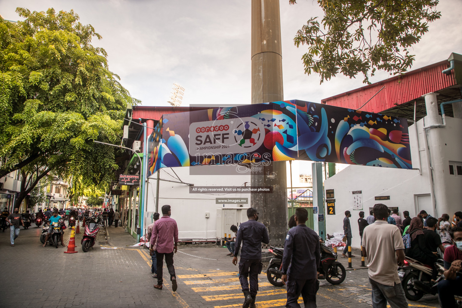 SAFF Championship 2021 Preparations in Malè, Maldives