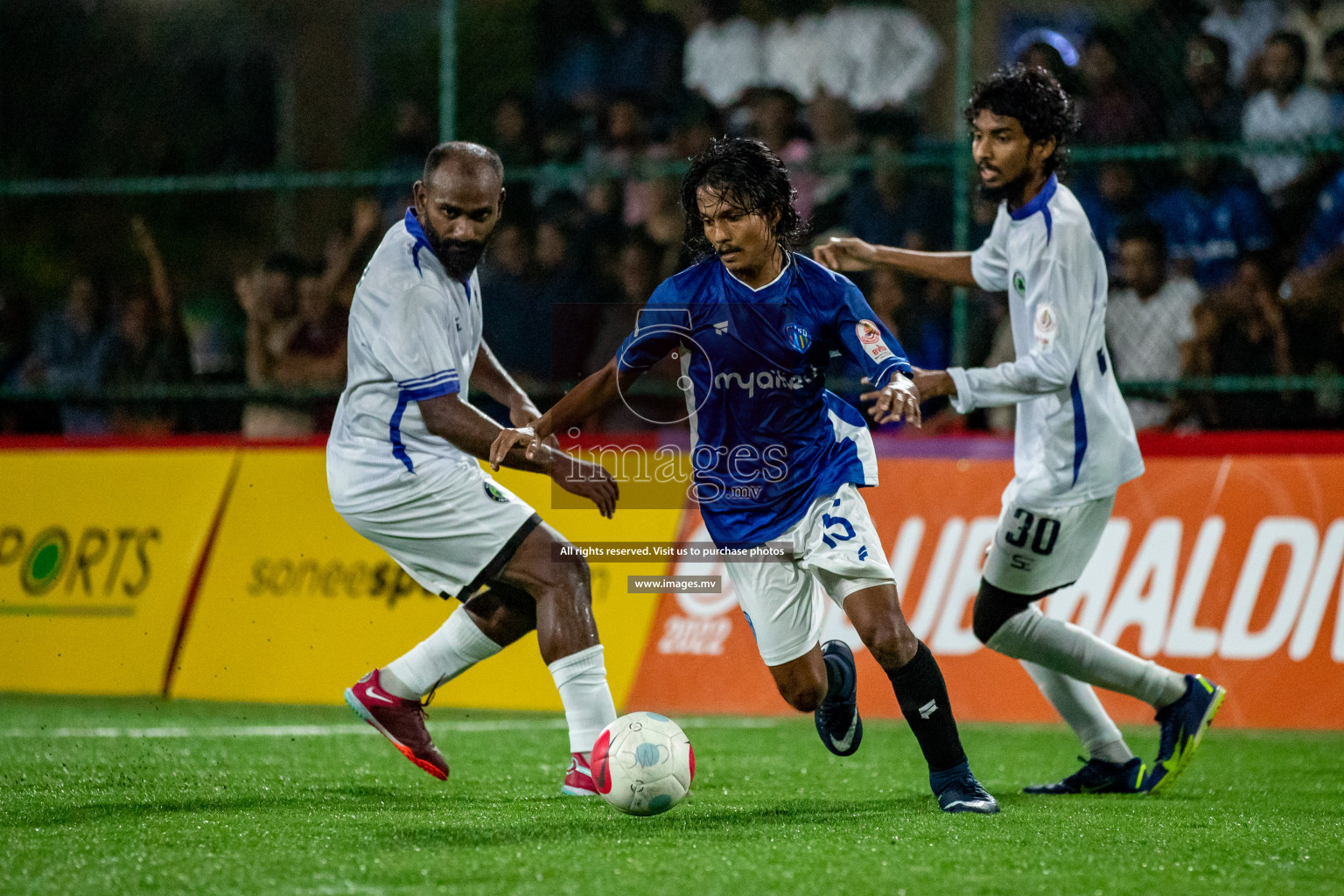 Club Immigration vs Team Allied in Club Maldives Cup 2022 was held in Hulhumale', Maldives on Thursday, 20th October 2022. Photos: Hassan Simah/ images.mv