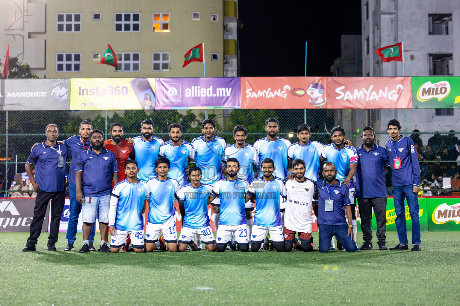 AVSEC vs POLICE in Club Maldives Cup 2024 held in Rehendi Futsal Ground, Hulhumale', Maldives on Tuesday, 24th September 2024. Photos: Shuu/ images.mv