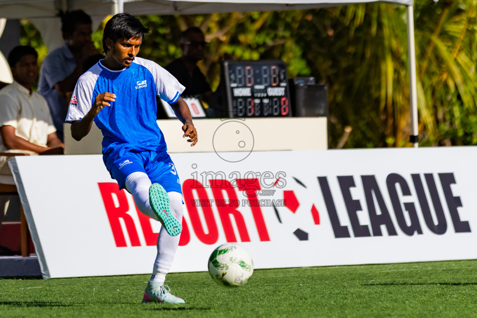 Summer Island Resort vs Hilton Amingiri in Resort League 2025 (North Male Zone) day 11 was held on Saturday, 13th September 2025 in One And Only Reethi Rah Maldives Resort, Photos: Areef Adam / images.mv