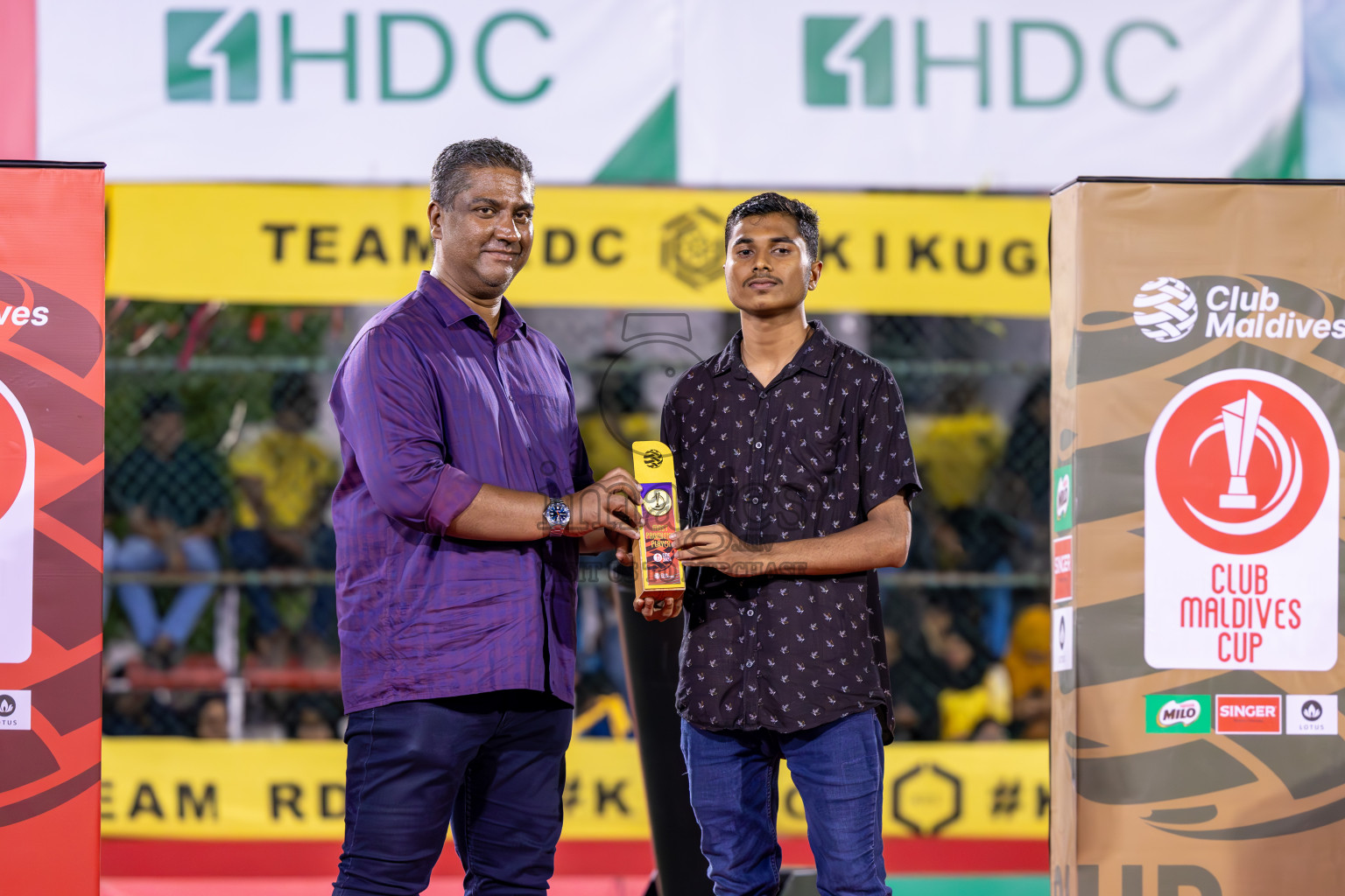 WAMCO vs RRC in the Final of Club Maldives Cup 2024 was held in Rehendi Futsal Ground, Hulhumale', Maldives on Friday, 18th October 2024. Photos: Ismail Thoriq / images.mv