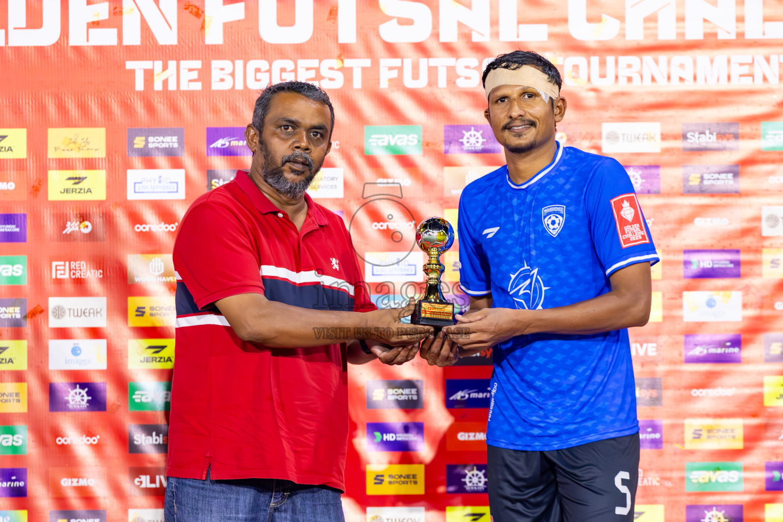 AA Mathiveri vs ADh Mahibadhoo in Zone 4 Final on Day 38 of Golden Futsal Challenge 2025 was held on Wednesday, 12th February 2025 in Hulhumale', Maldives. Photos: Ismail Thoriq / images.mv