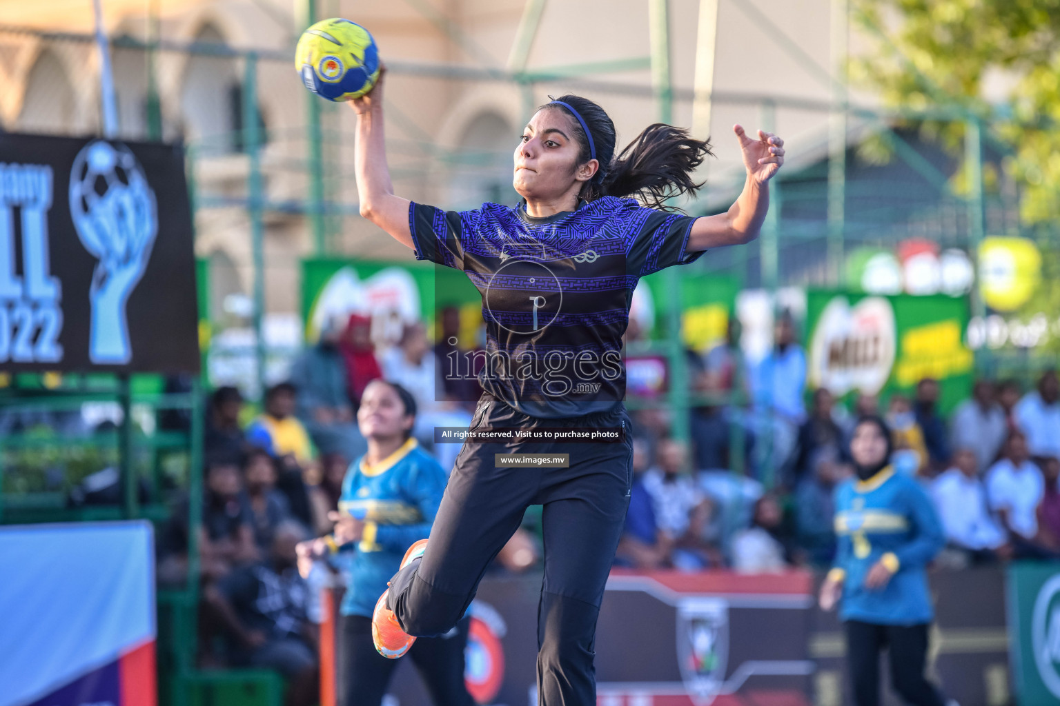 Day 6 of Milo 6th Inter Office Handball Tournament 2022 - Photos by Nausham Waheed