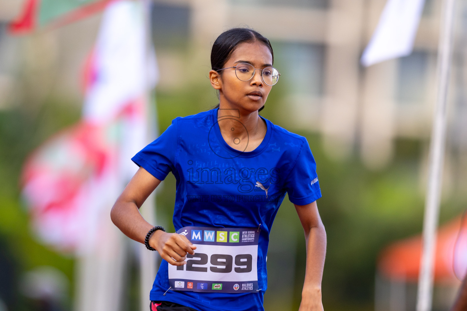 Day 2 of MWSC Interschool Athletics Championships 2024 held in Hulhumale Running Track, Hulhumale, Maldives on Sunday, 10th November 2024. Photos by: Ismail Thoriq / Images.mv