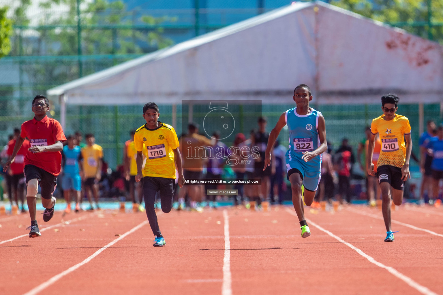 Day 1 of Inter-School Athletics Championship held in Male', Maldives on 22nd May 2022. Photos by: Maanish / images.mv