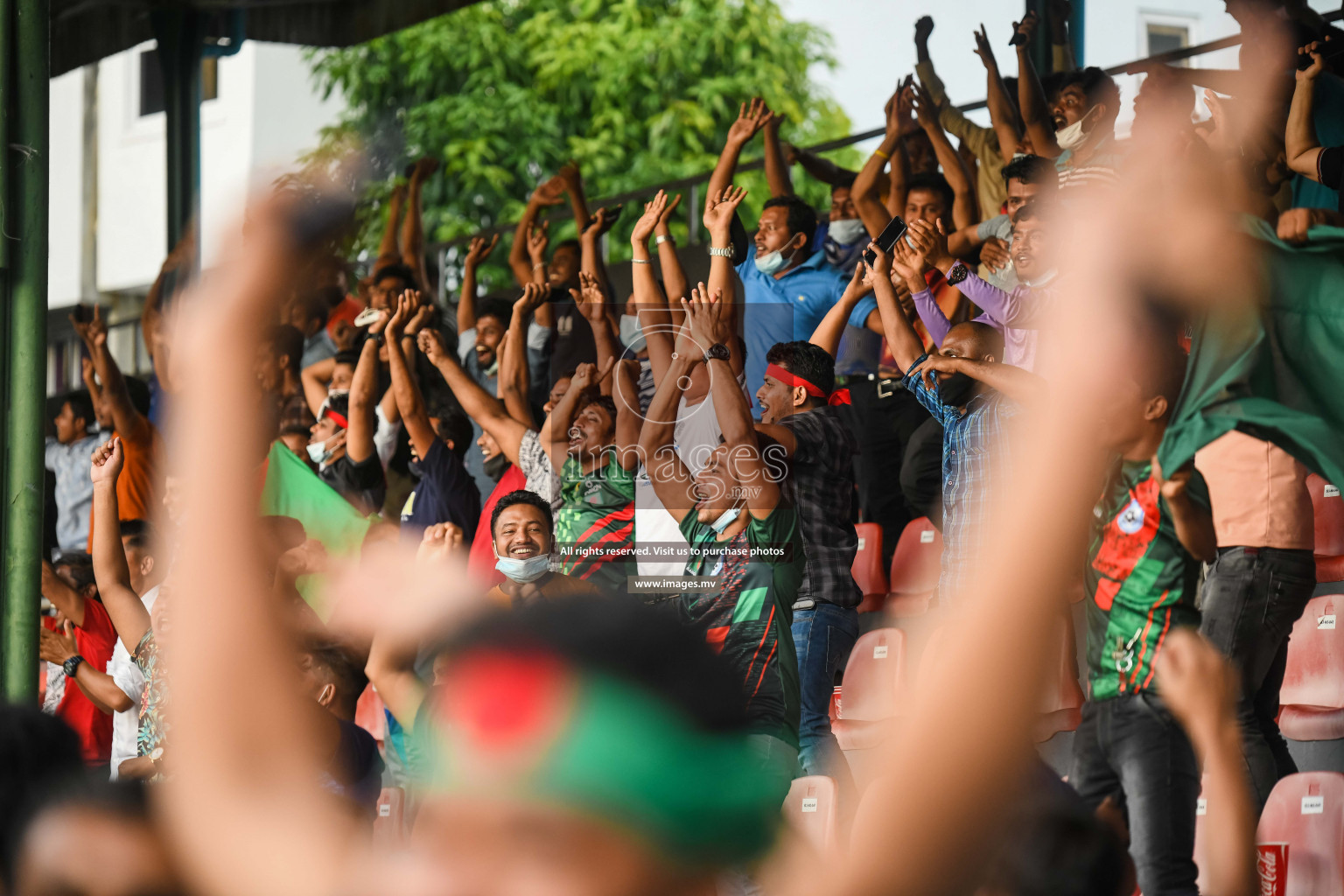 Bangladesh vs India in SAFF Championship 2021 held on 1st October 2021 in Galolhu National Stadium, Male', Maldives