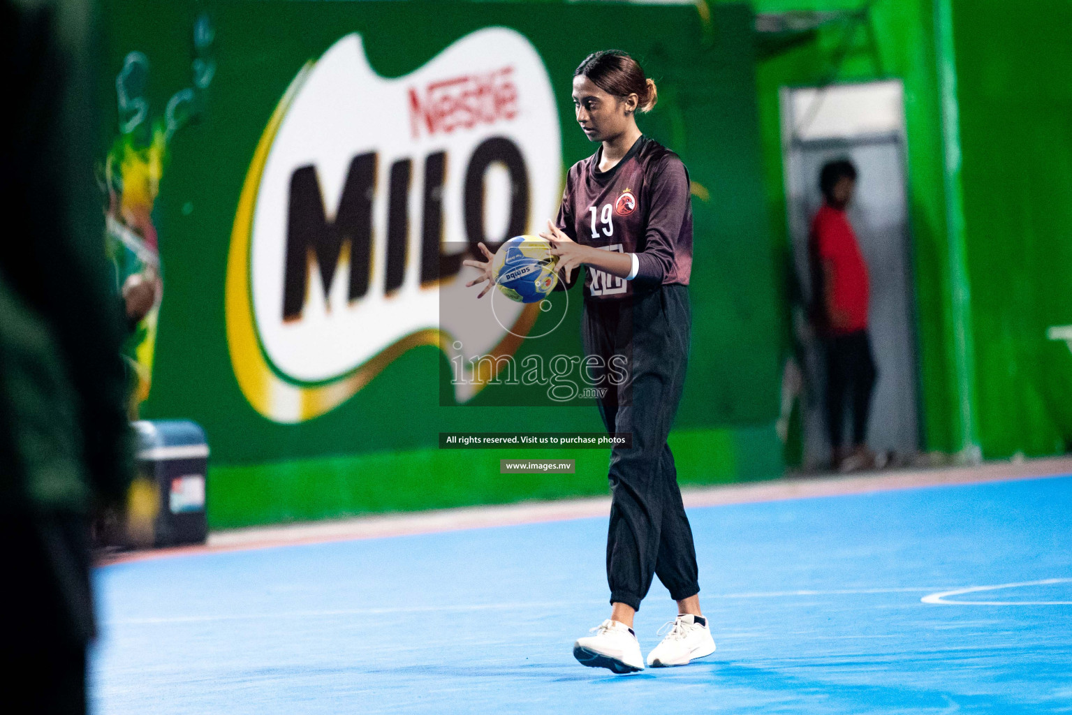 Day 5 of 6th MILO Handball Maldives Championship 2023, held in Handball ground, Male', Maldives on Friday, 24th May 2023 Photos: Shuu Abdul Sattar/ Images.mv