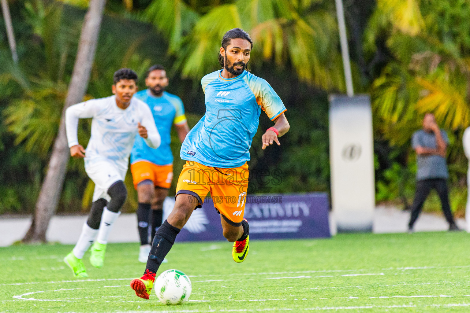 OBLU Sangeli vs The Ritz Carlton in Resort League 2025 (North Male Zone) day 11 was held on Saturday, 13th September 2025 in One And Only Reethi Rah Maldives Resort, Photos: Areef Adam / images.mv