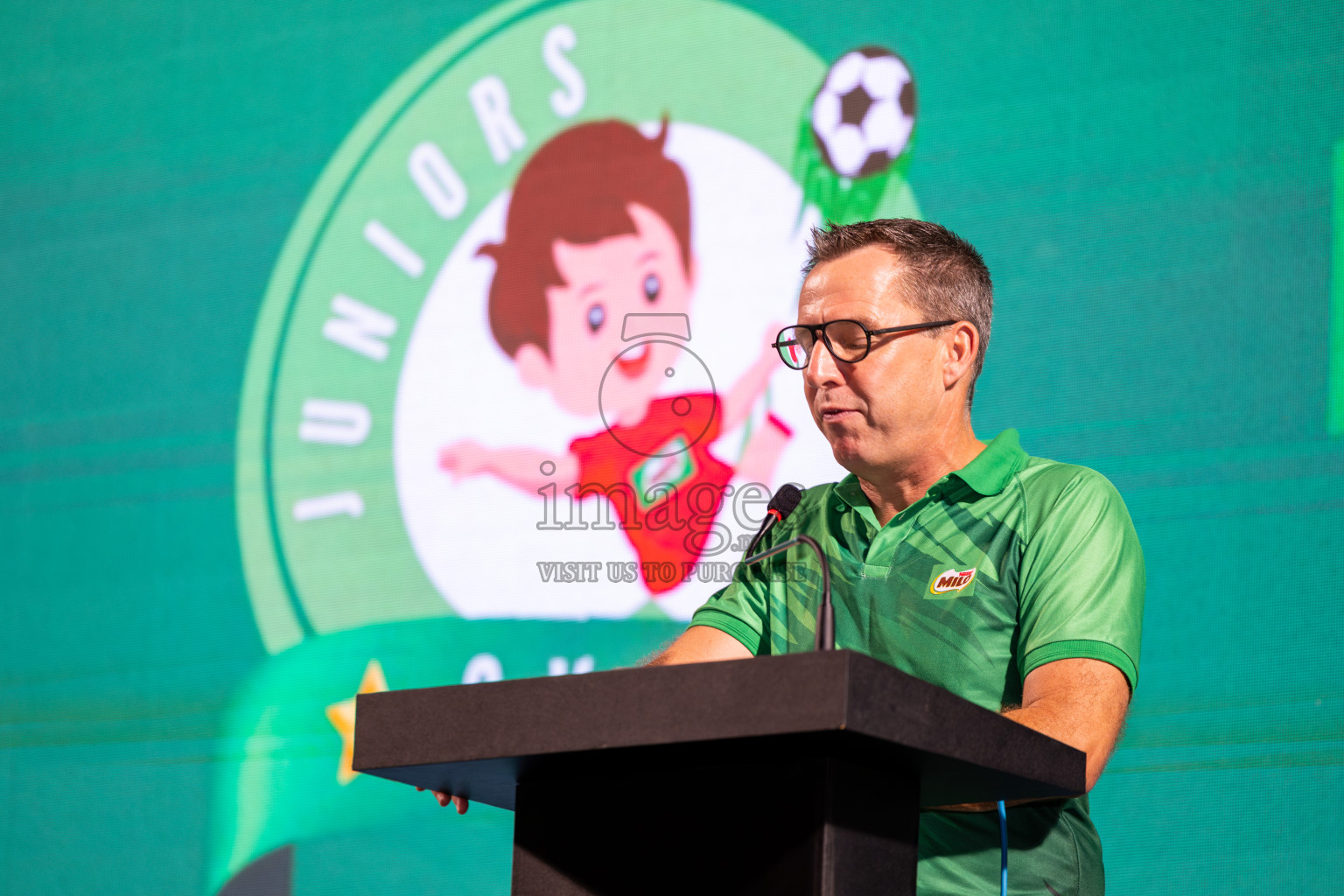 Inaugural Event of MILO SVAM Juniors 2025 (U8) was held at National Football Stadium, Male', Maldives on Monday, 23rd June 2025. Photos: Ismail Thoriq / images.mv