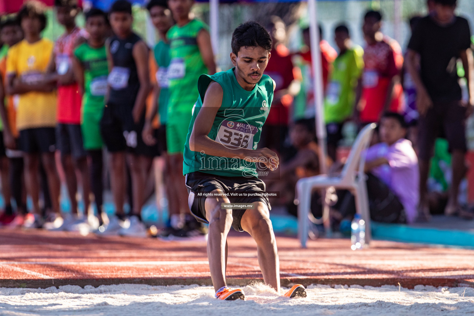 Day 5 of Inter-School Athletics Championship held in Male', Maldives on 27th May 2022. Photos by: Nausham Waheed / images.mv