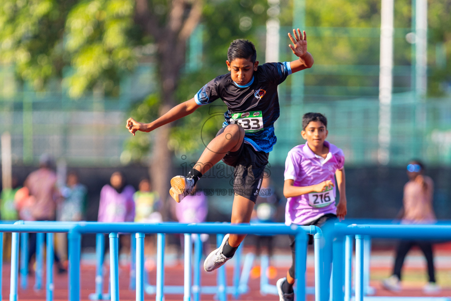 Day 1 of MILO Athletics Association Championship was held on Tuesday, 5th May 2024 in Male', Maldives. Photos: Nausham Waheed