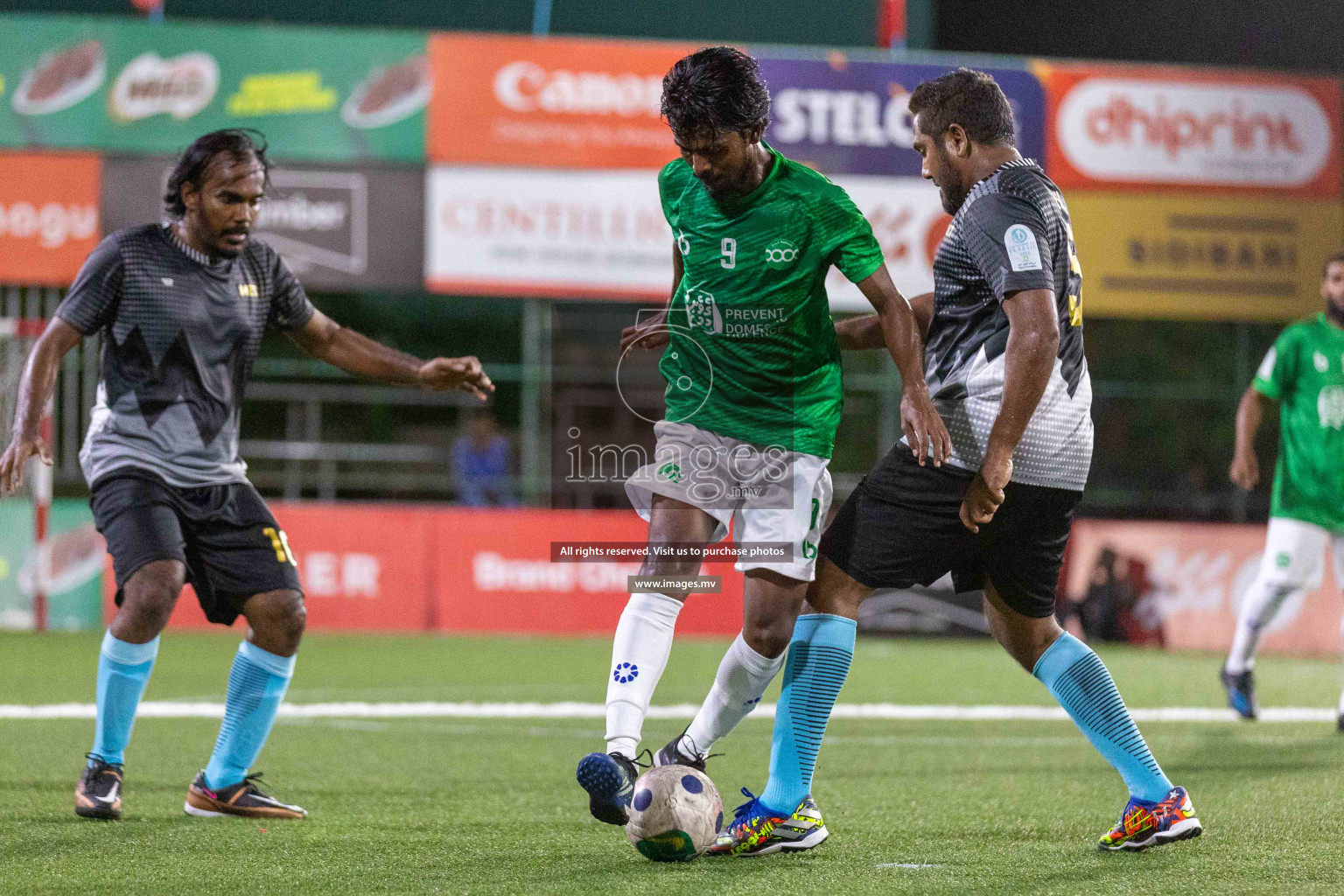 Team Badhahi vs Meteorology in Club Maldives Cup Classic 2023 held in Hulhumale, Maldives, on Monday, 24th July 2023. Photos: Ismail Thoriq / images.mv