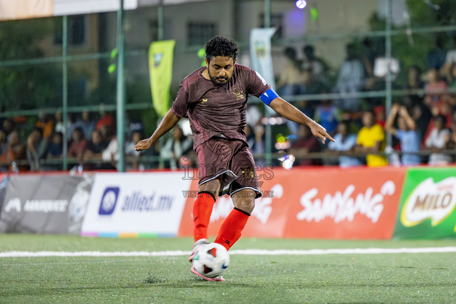 MMA SC vs POSC in the Quarter Finals of Club Maldives Classic 2024 held in Rehendi Futsal Ground, Hulhumale', Maldives on Tuesday, 17th September 2024. 
Photos: Shuu Abdul Sattar / images.mv