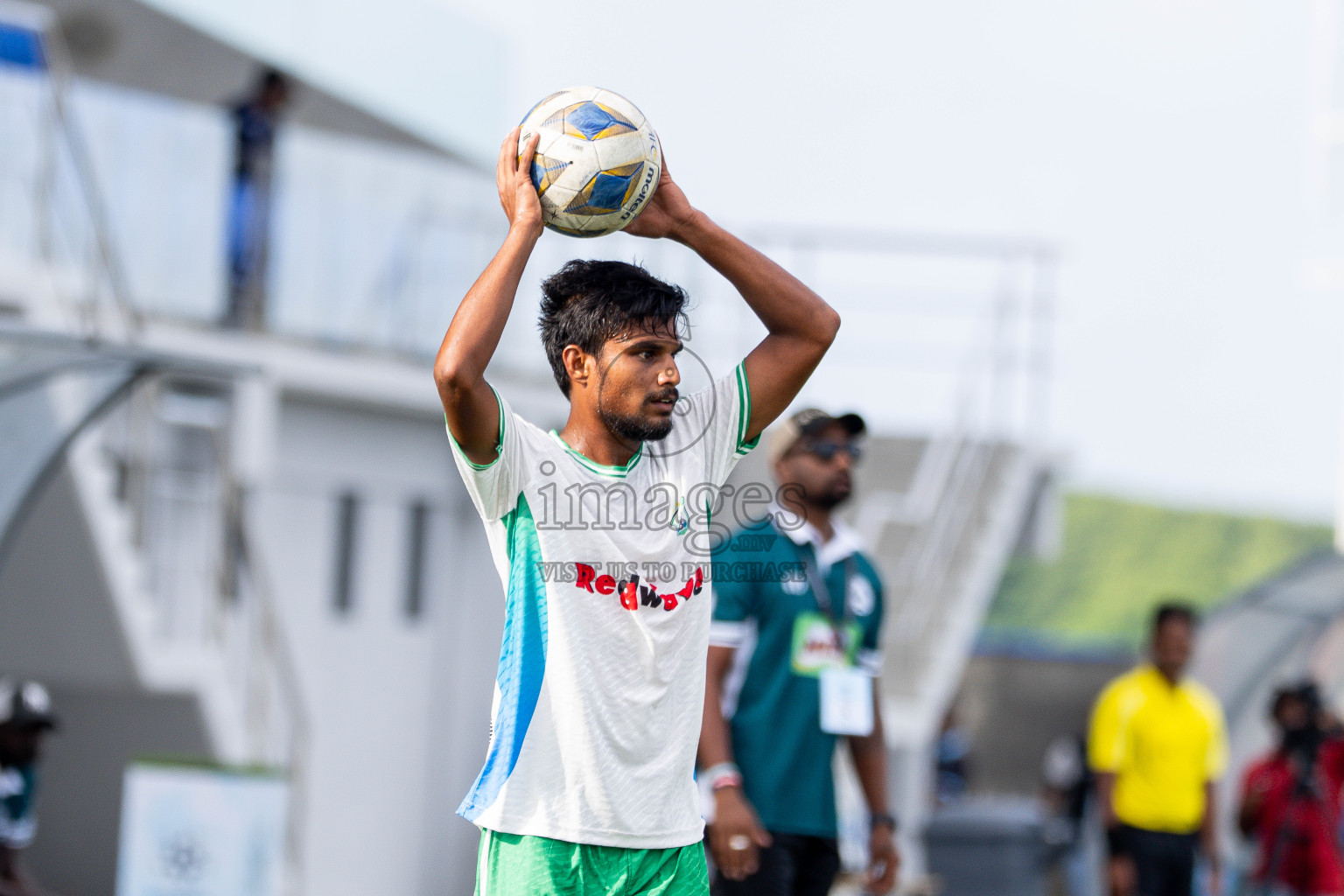Huss Songun FT VS Aajeelakah Eydhafushi FT in Day 4 of Eydhafushi Cup 2025 held in Eydhafushi Football Stadium at B. Eydhafushi, Maldives on Monday, 8th September 2025. Photos: Arif Rasheed / images.mv