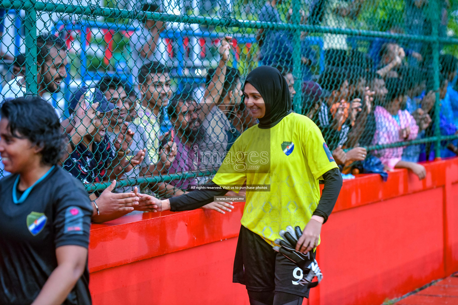 DSC vs Club MYS in Eighteen Thirty Women's Futsal Fiesta 2022 was held in Hulhumale', Maldives on Friday, 14th October 2022. Photos: Nausham Waheed / images.mv