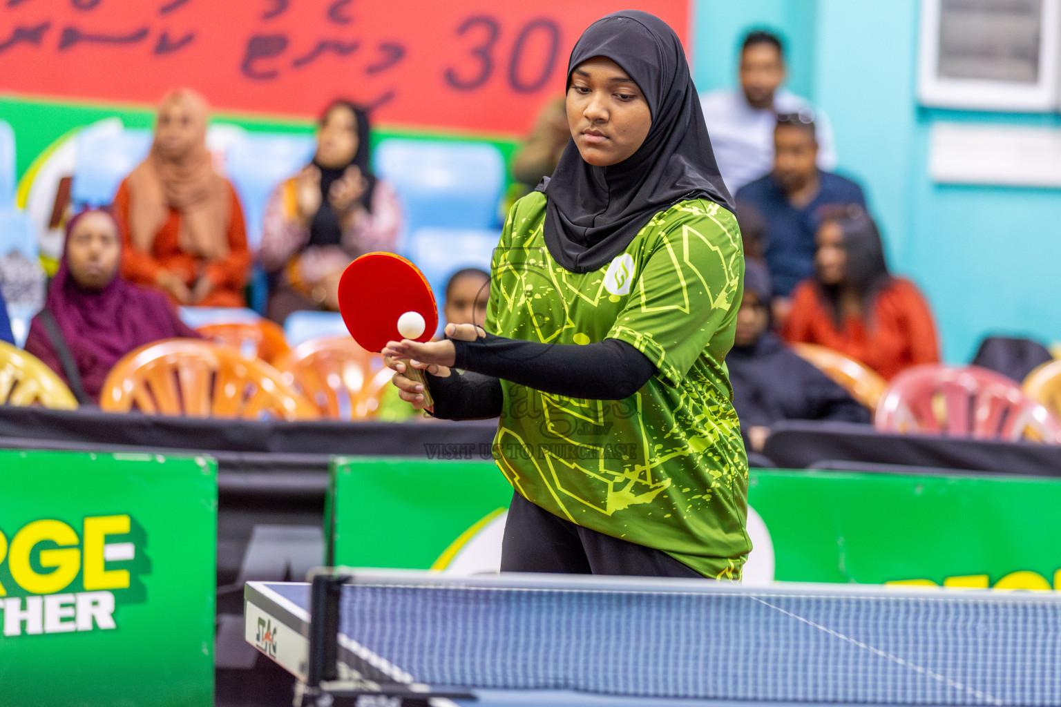 Day 8 of Interschool Table Tennis Tournament 2025 held at Male' TT Hall, Male', Maldives on Thursday, 22nd May 2025.
Photos by: Ismail Thoriq / images.mv