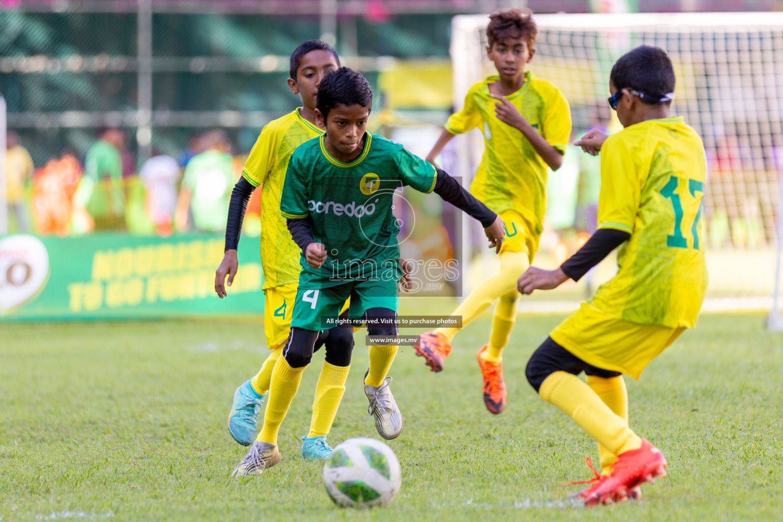 Day 1 of MILO Academy Championship 2023 (U12) was held in Henveiru Football Grounds, Male', Maldives, on Friday, 18th August 2023. 
Photos: Ismail Thoriq / images.mv