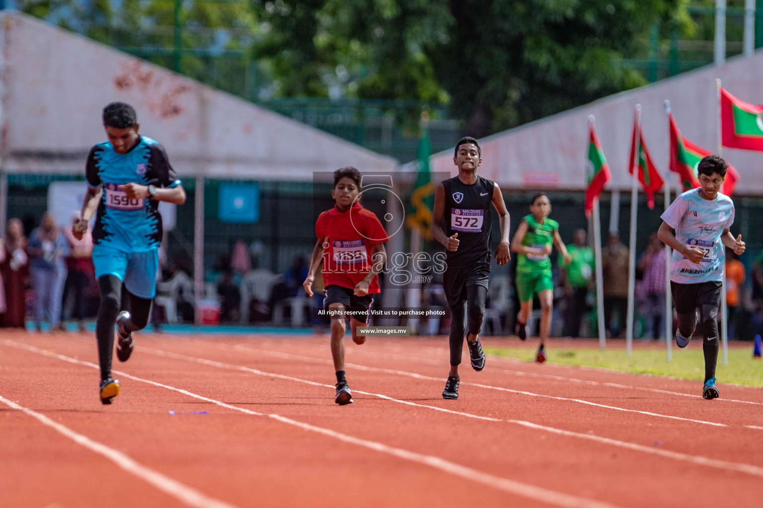 Day 2 of Inter-School Athletics Championship held in Male', Maldives on 24th May 2022. Photos by: Maanish / images.mv