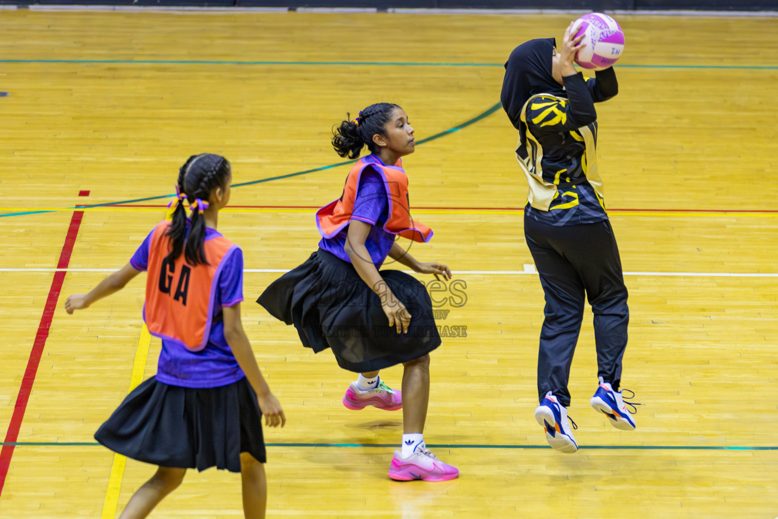 Day 11 of 26th Inter-School Netball Tournament 2025 was held in Social Center Indoor Hall on Wednesday, 29th October 2025. Photos: Areef Adam / images.mv
