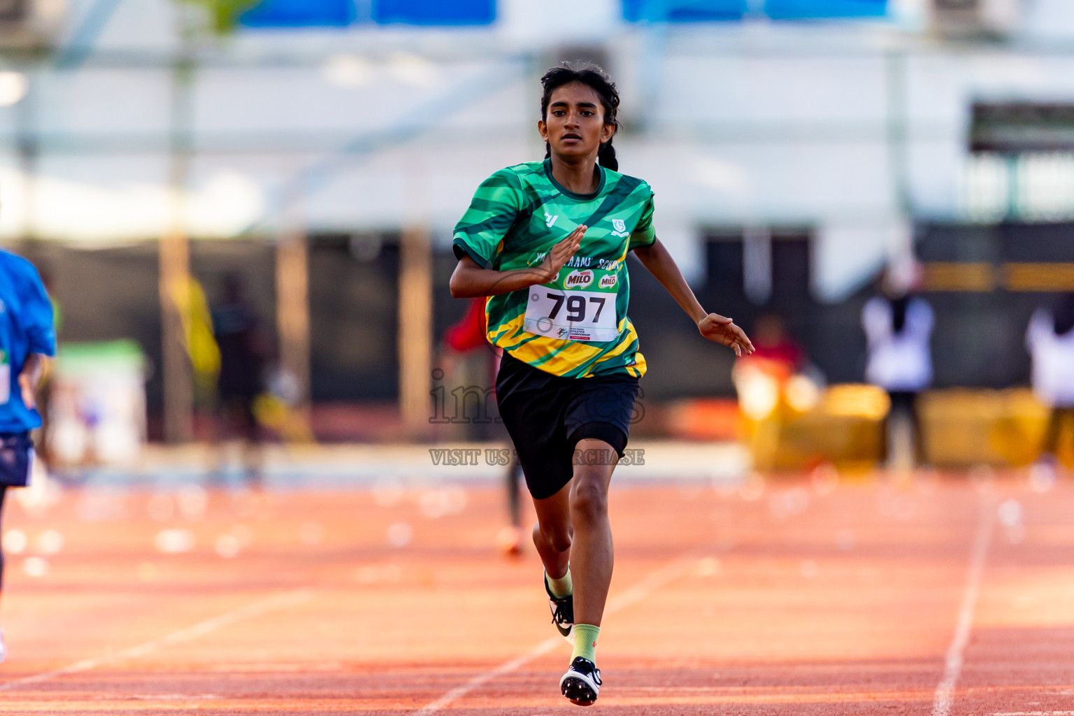 Day 1 of Inter-school Athletics Championship 2025 held in Ekuveni Synthetic Track, Male', Maldives on Monday, 06th October 2025. Photos by: Nausham Waheed / Images.mv