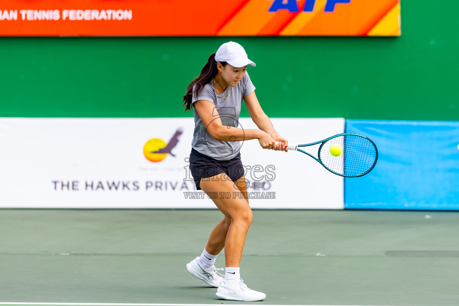 Day 5 of ATF Maldives Junior Open Tennis was held in Male' Tennis Court, Male', Maldives on Monday, 16th December 2024. Photos: Nausham Waheed/ images.mv