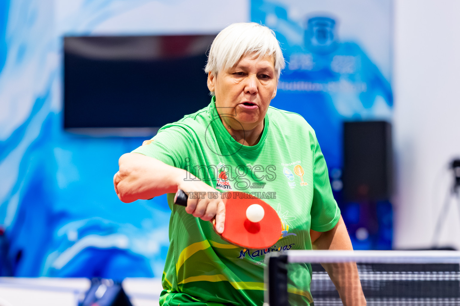 Day 2 of 1st Thoddoo Masters Table Tennis Tournament was held on Friday, 22nd August 2025 in AA Thoddoo, Maldives. Photos: Nausham Waheed / images.mv