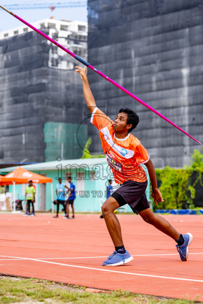 Day 5 of MWSC Interschool Athletics Championships 2024 held in Hulhumale Running Track, Hulhumale, Maldives on Wednesday, 13th November 2024. Photos by: Nausham Waheed / Images.mv