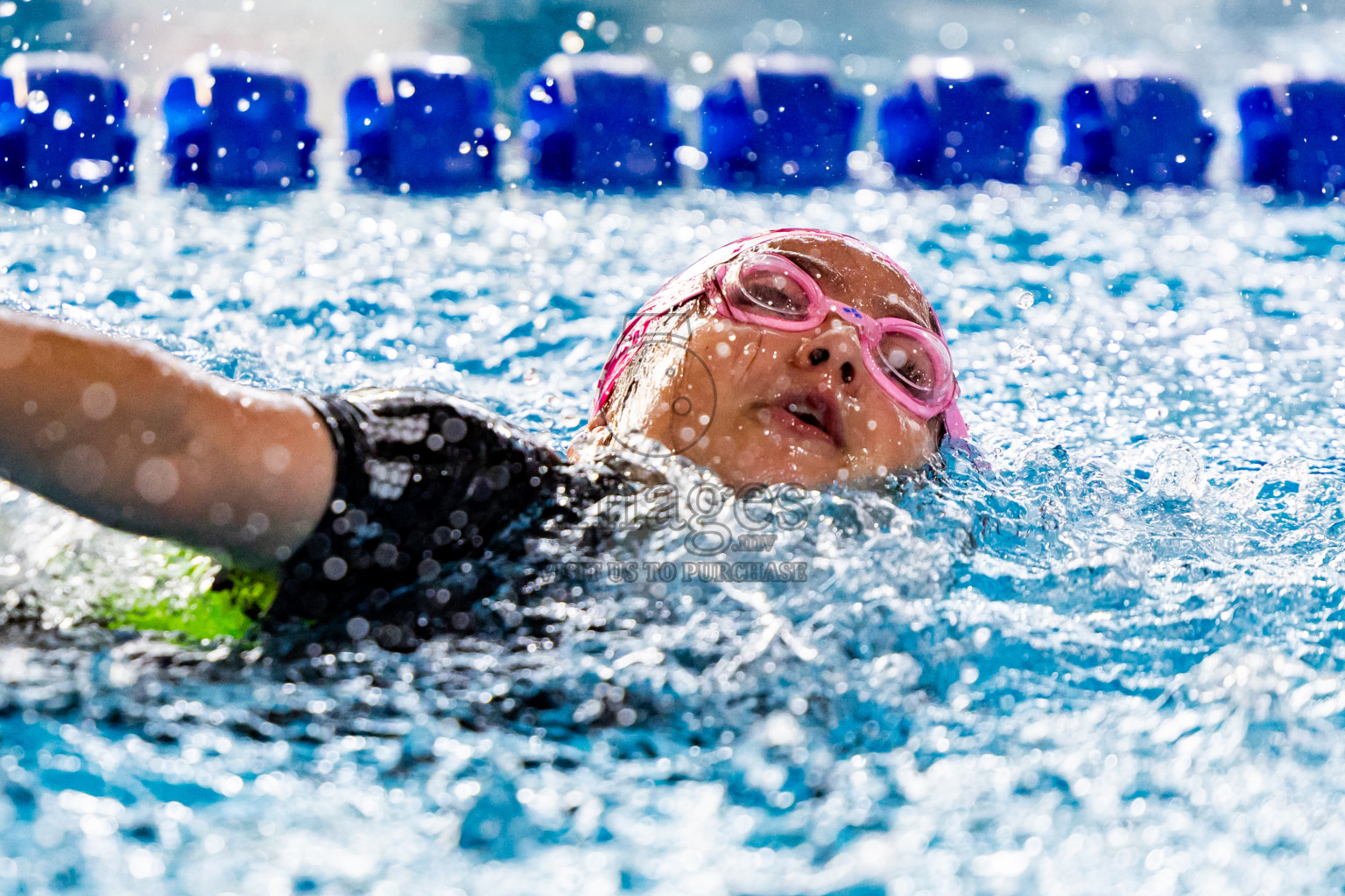 Day 4 of BML 5th National Swimming Kids Festival 2024 held in Hulhumale', Maldives on Thursday, 21st November 2024. Photos: Nausham Waheed / images.mv