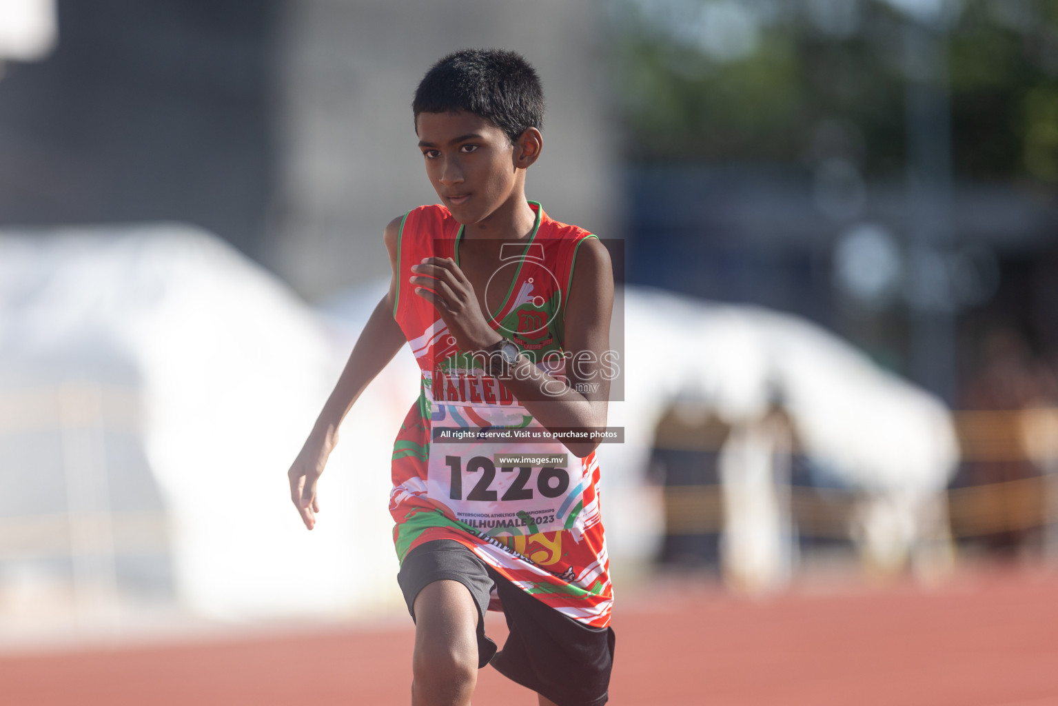 Day three of Inter School Athletics Championship 2023 was held at Hulhumale' Running Track at Hulhumale', Maldives on Tuesday, 16th May 2023. Photos: Shuu / Images.mv