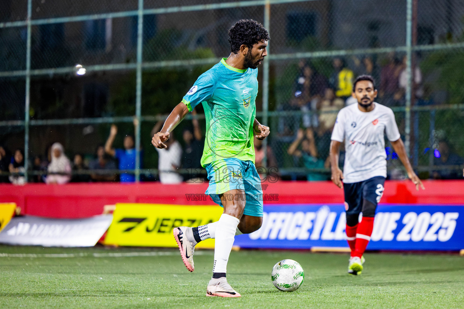 WAMCO vs Club Veliga in Day 6 of Office League 2025 was held on Monday, 21st April 2025 in Hulhumale', Maldives. Photos: Nausham Waheed / images.mv