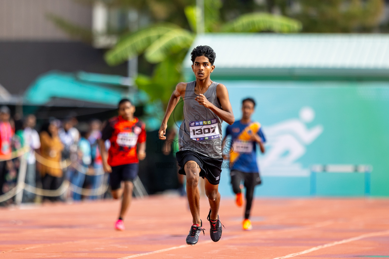 Day 2 of MWSC Interschool Athletics Championships 2024 held in Hulhumale Running Track, Hulhumale, Maldives on Sunday, 10th November 2024.
Photos by: Ismail Thoriq / Images.mv