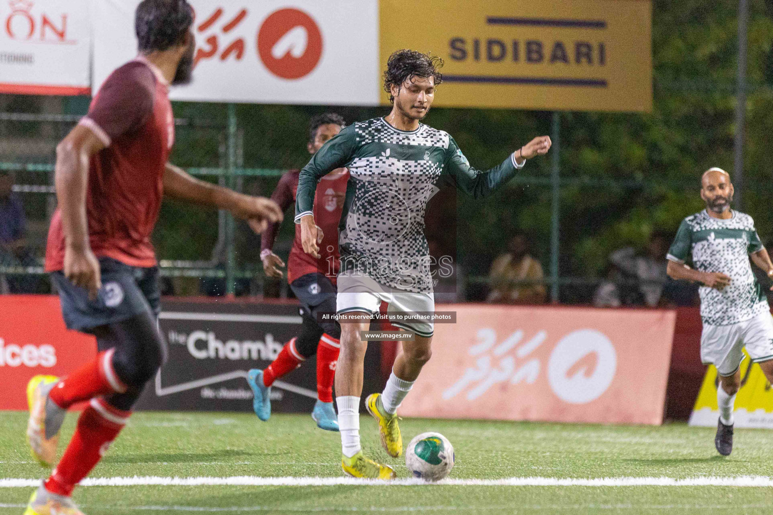 President's Office SC vs Club 220 in Club Maldives Cup Classic 2023 held in Hulhumale, Maldives, on Monday, 24th July 2023. Photos: Ismail Thoriq / images.mv