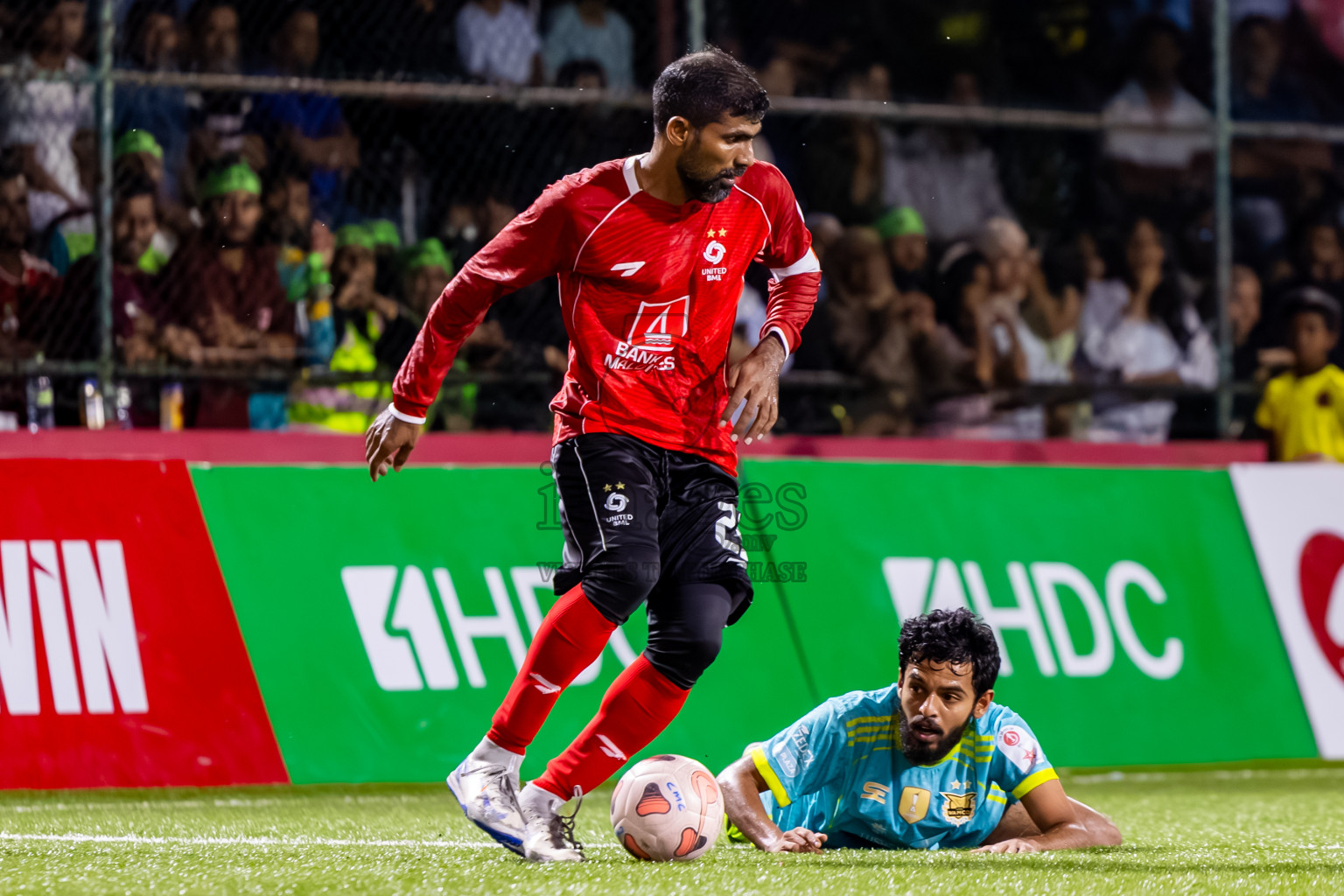 Club WAMCO vs BML in Day 3 of Club Maldives Cup 2025 was held in Rehendi Futsal Ground, Hulhumale', Maldives on Tuesday, 30th September 2025. Photos: Nausham Waheed / images.mv