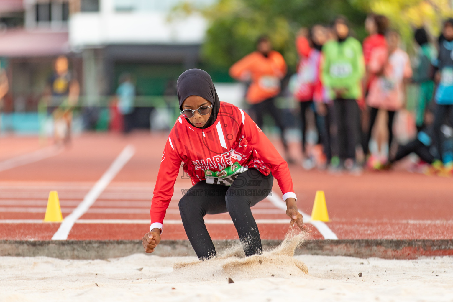 Day 4 of MILO Athletics Association Championship was held on Friday, 8th March 2024 in Male', Maldives. Photos: Hasna Hussain