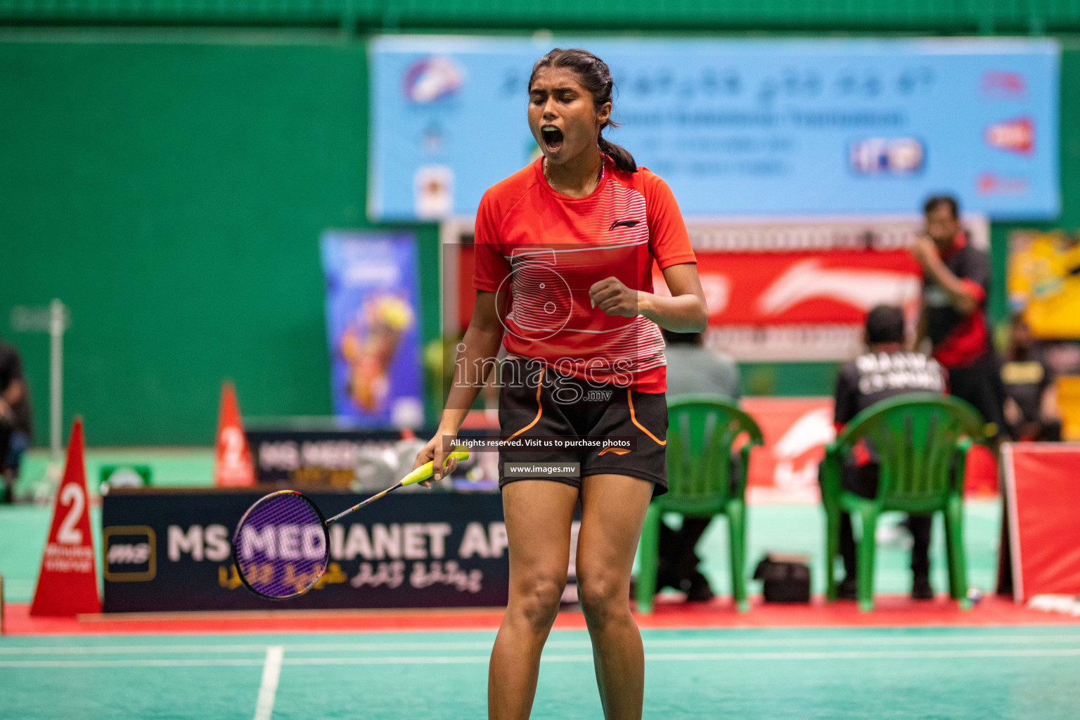 47th National Badminton Tournament 2021 held from 10 to 14 November 2021 in Male' Sports Complex, Maldives