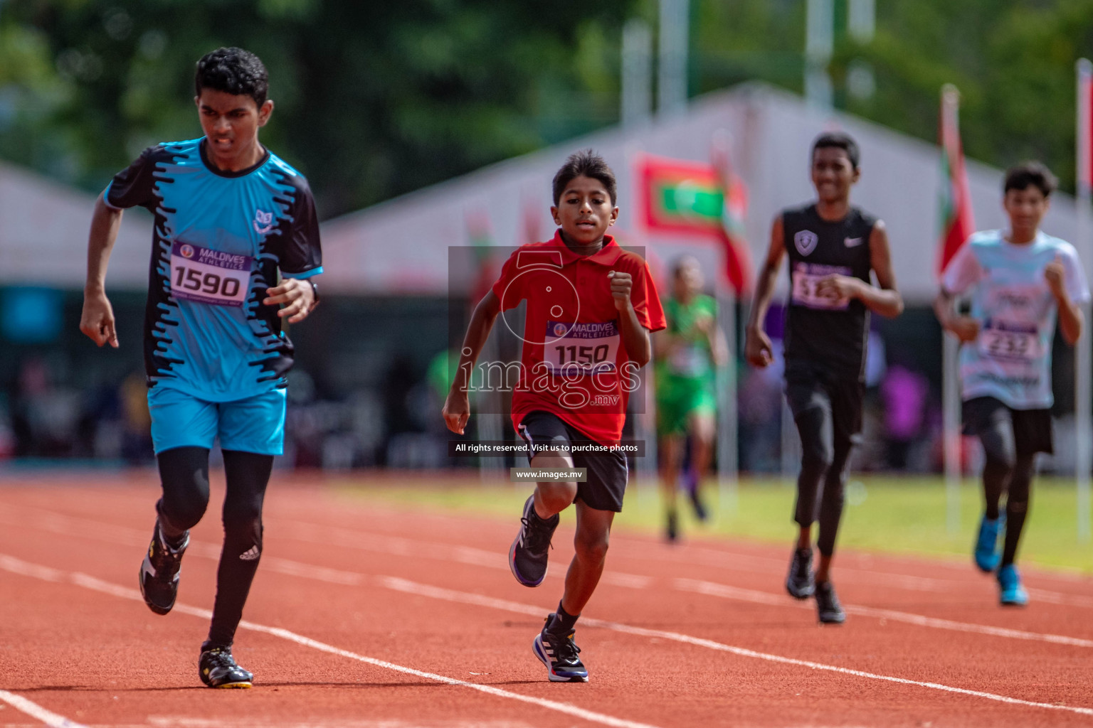 Day 2 of Inter-School Athletics Championship held in Male', Maldives on 24th May 2022. Photos by: Maanish / images.mv