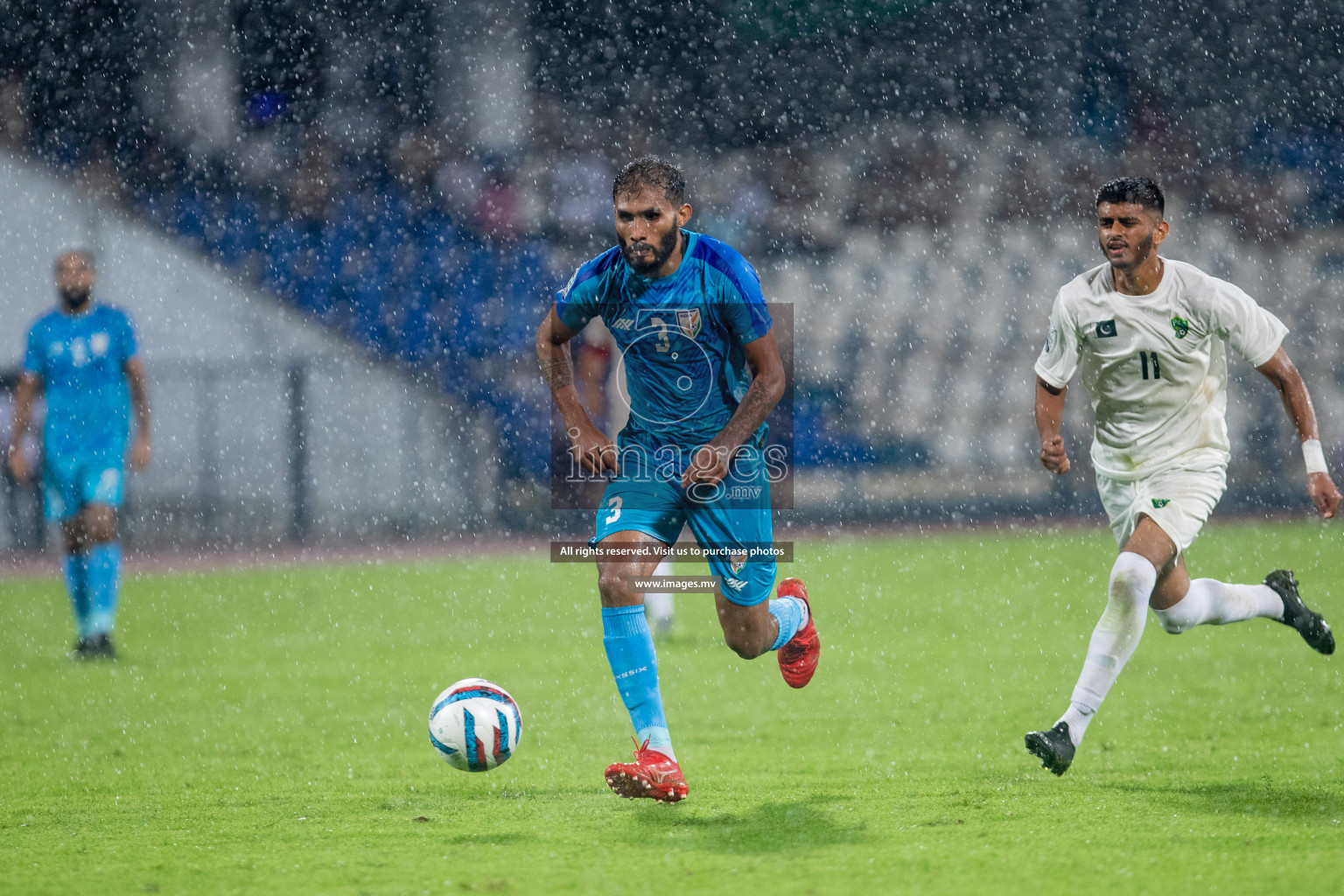 India vs Pakistan in the opening match of SAFF Championship 2023 held in Sree Kanteerava Stadium, Bengaluru, India, on Wednesday, 21st June 2023. Photos: Nausham Waheed / images.mv