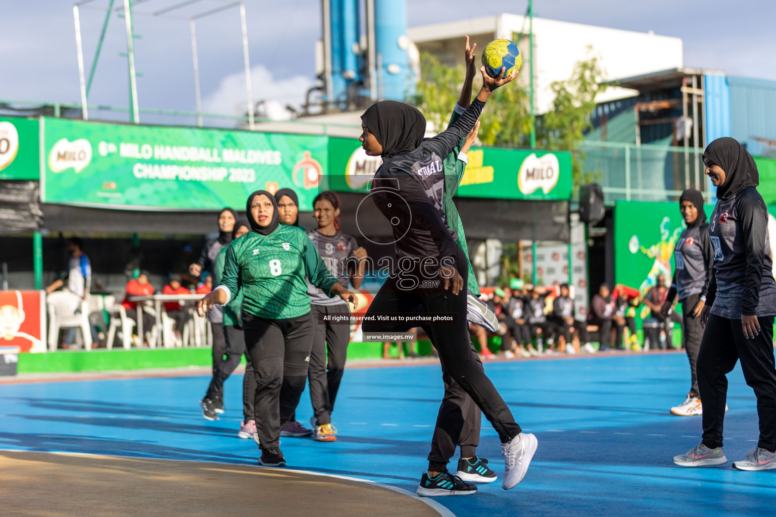 Day 13th of 6th MILO Handball Maldives Championship 2023, held in Handball ground, Male', Maldives on 2nd June 2023 Photos: Shuu &Nausham / Images.mv