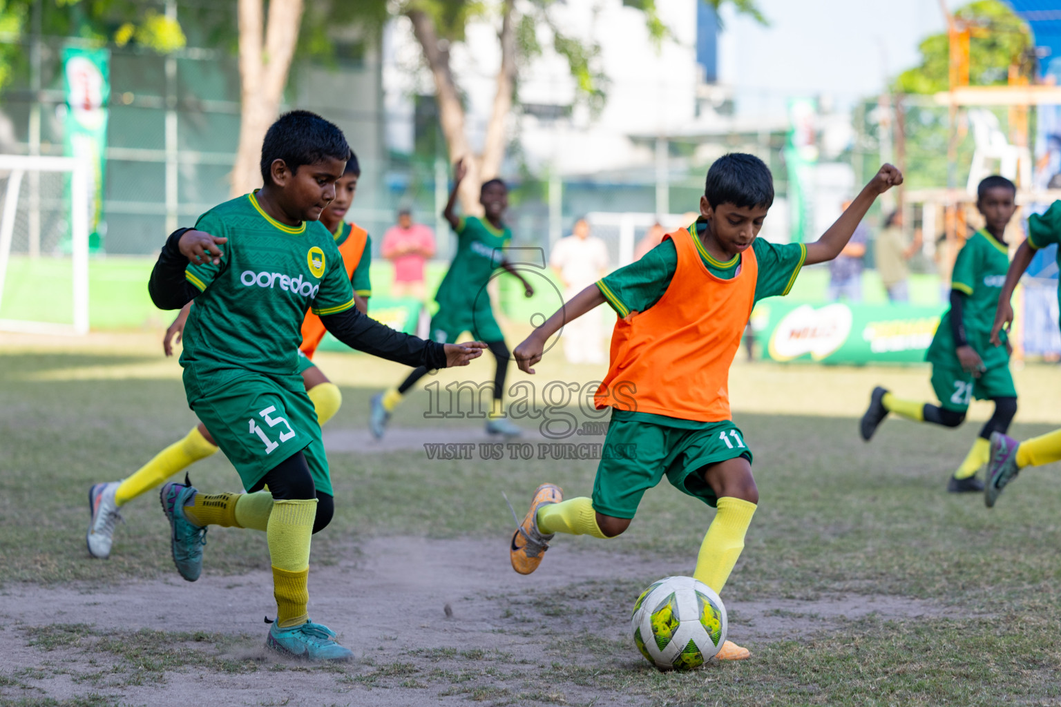 Day 2 of MILO Academy Championship 2025 was held on Friday, 14th February 2025 in Henveiru Stadium. 
Photos: Hassan Simah / Images.mv